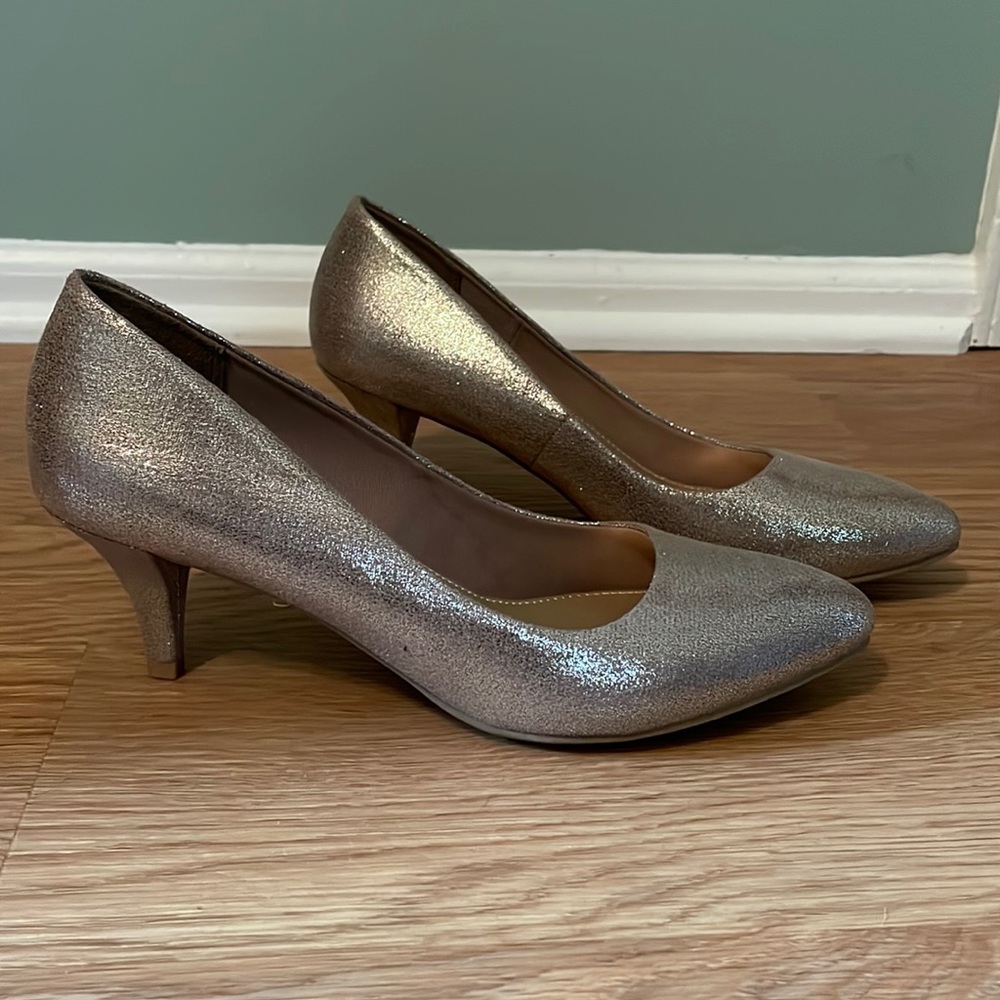 Fioni Sparkly Heels (Size 7.5) - Gently Worn